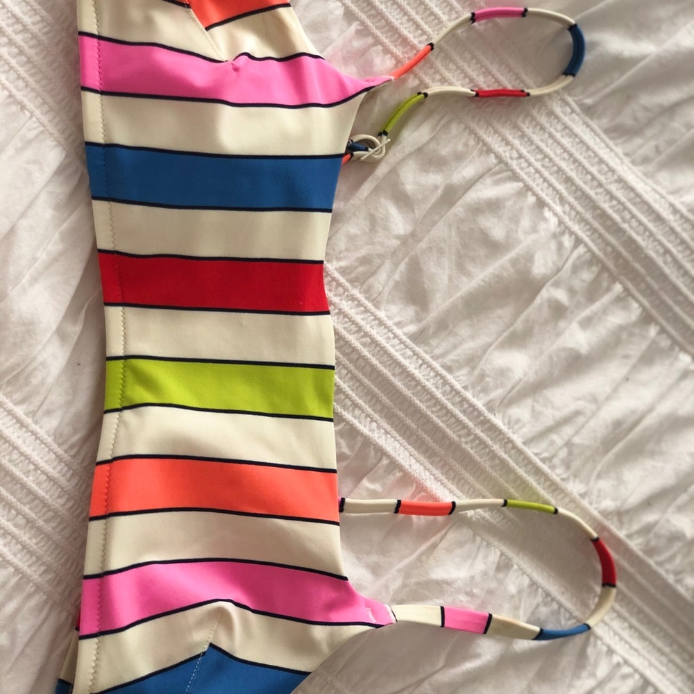 Striped Bikini Top